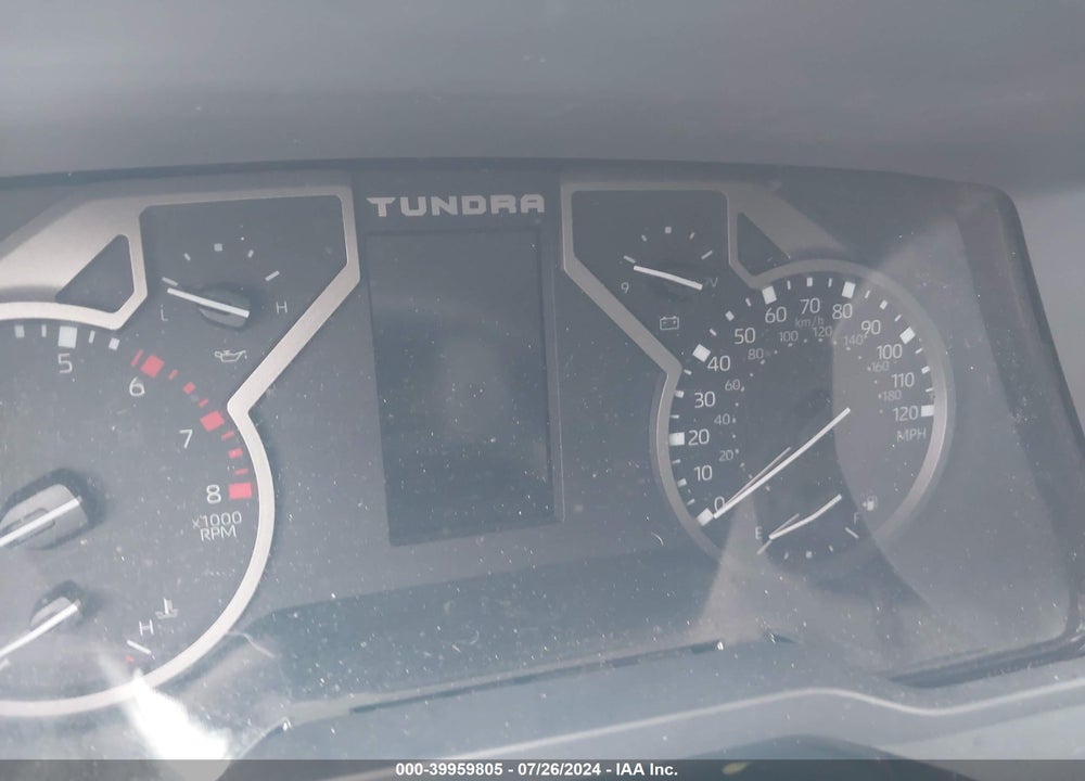 2022 TOYOTA TUNDRA SR5 VIN: 5TFLA5ABXNX001808