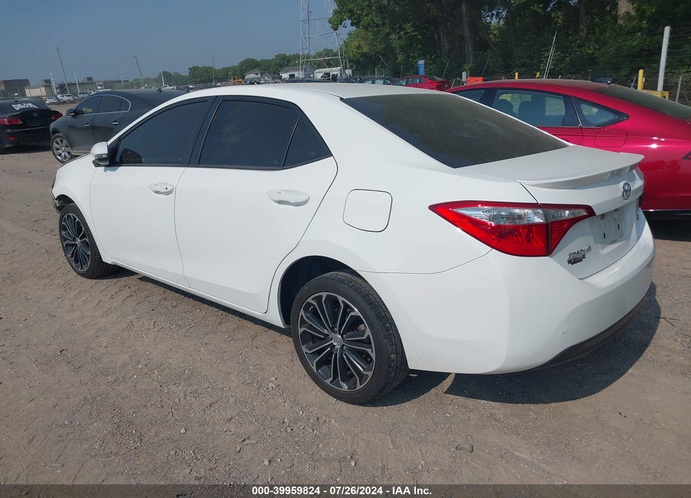 2016 TOYOTA COROLLA L/LE/LE PLUS/LE PREMIUM/S/S PLUS/S PREMIUM/S W/SPECIAL EDITION PKG VIN: 5YFBURHEXGP530123