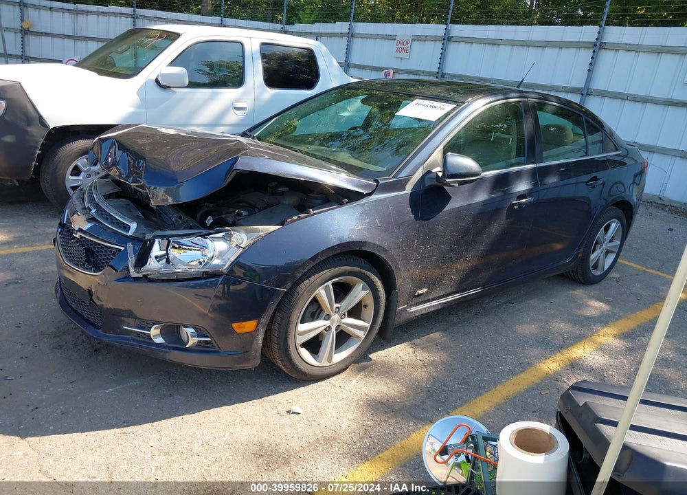 2014 CHEVROLET CRUZE 2LT AUTO VIN: 1G1PE5SB1E7258353