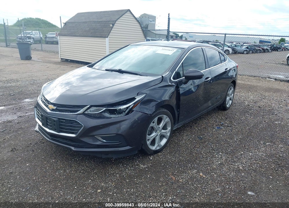 2016 CHEVROLET CRUZE PREMIER AUTO VIN: 1G1BG5SM2G7237634