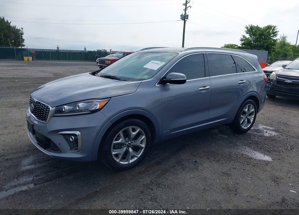 2020 KIA SORENTO 3.3L SX VIN: 5XYPKDA5XLG700066