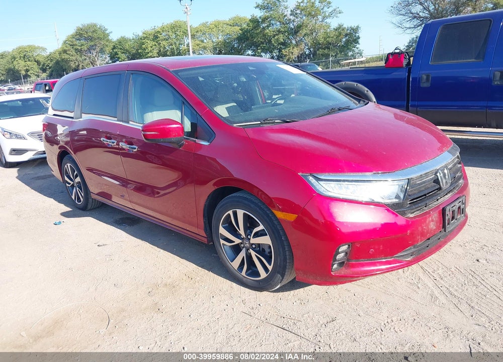 2022 HONDA ODYSSEY TOURING VIN: 5FNRL6H80NB044214