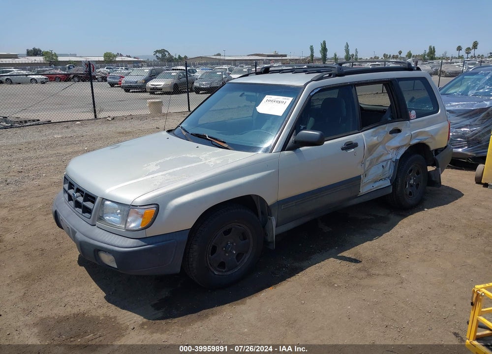 1999 SUBARU FORESTER L VIN: JF1SF6350XH709305