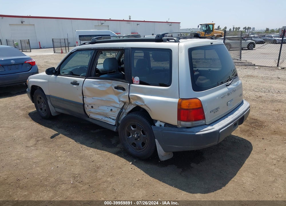 1999 SUBARU FORESTER L VIN: JF1SF6350XH709305