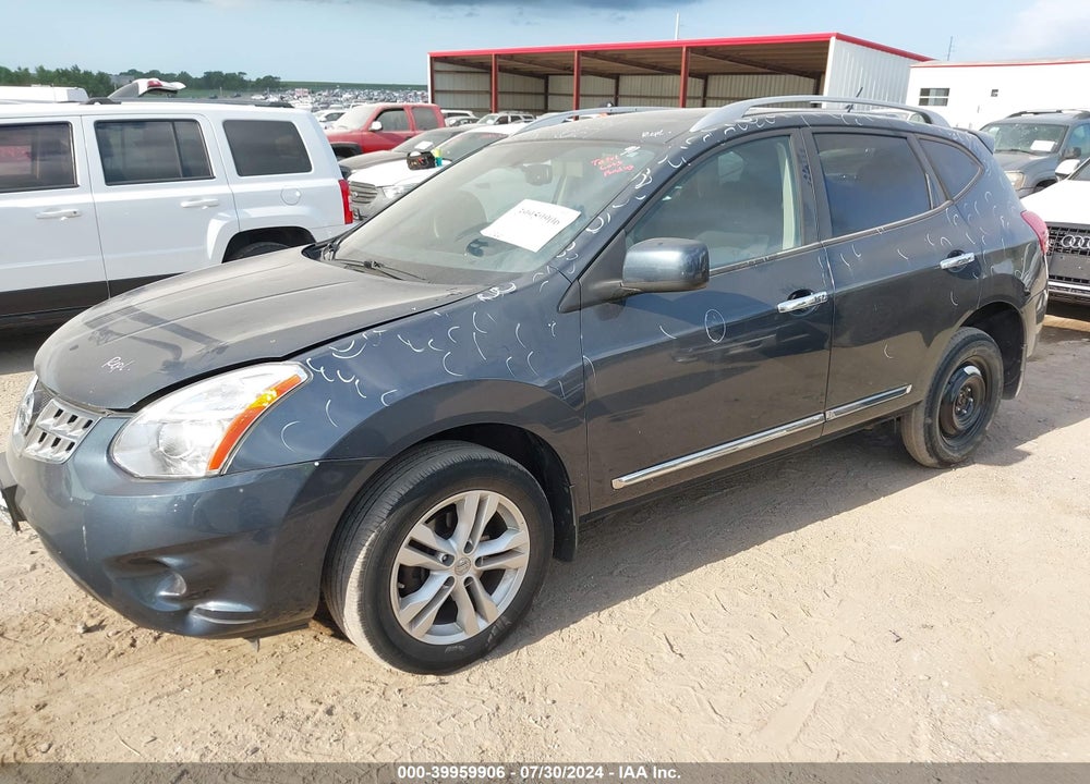 2012 NISSAN ROGUE SV VIN: JN8AS5MV7CW704154