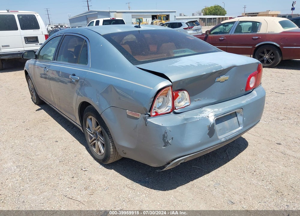 2008 CHEVROLET MALIBU LS VIN: 1G1ZG57B38F172659