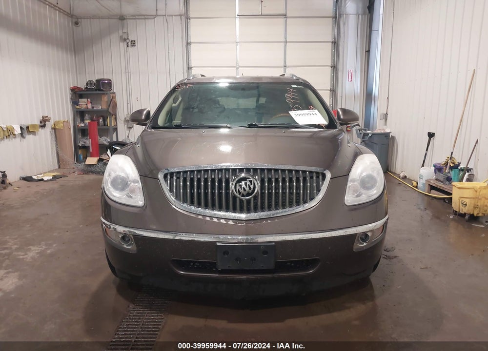 2012 BUICK ENCLAVE LEATHER VIN: 5GAKRCED3CJ142550