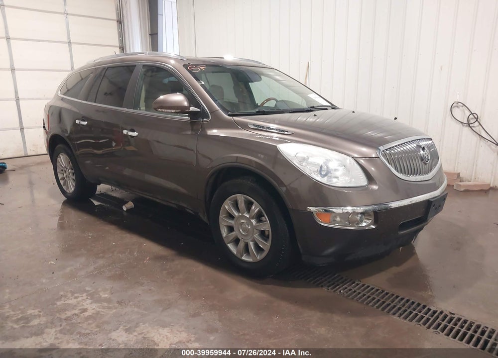2012 BUICK ENCLAVE LEATHER VIN: 5GAKRCED3CJ142550