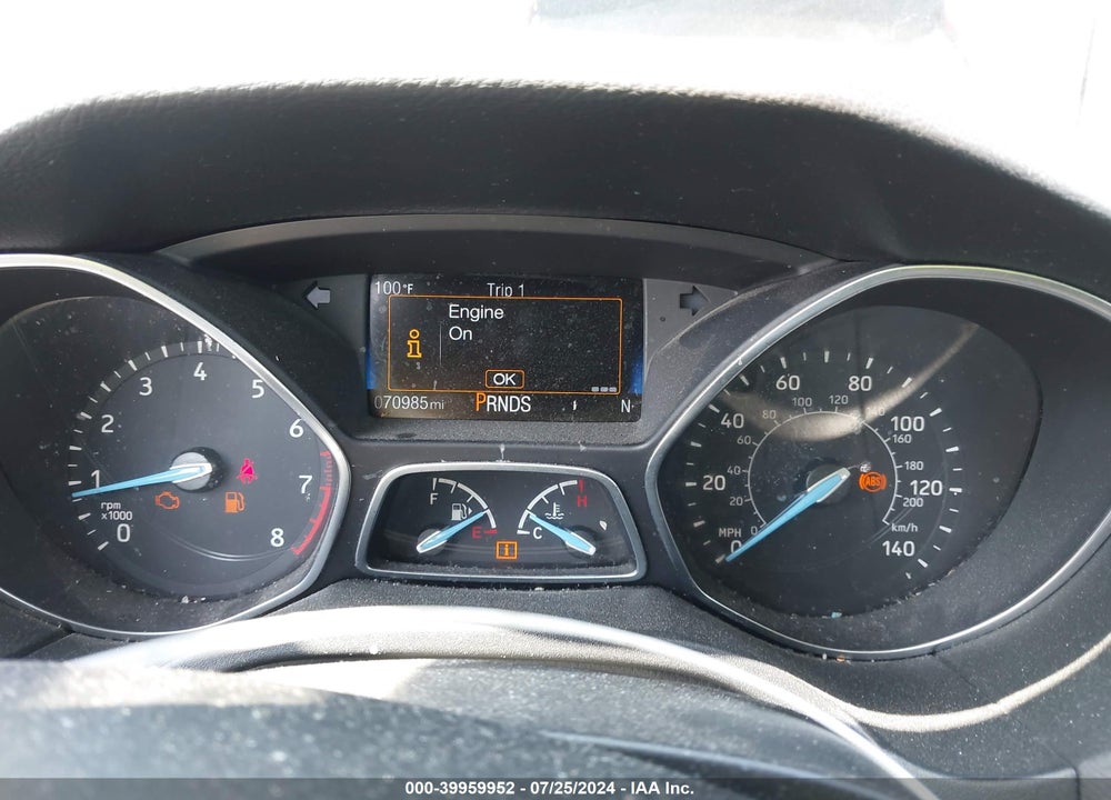 2016 FORD FOCUS SE VIN: 1FADP3K25GL286357
