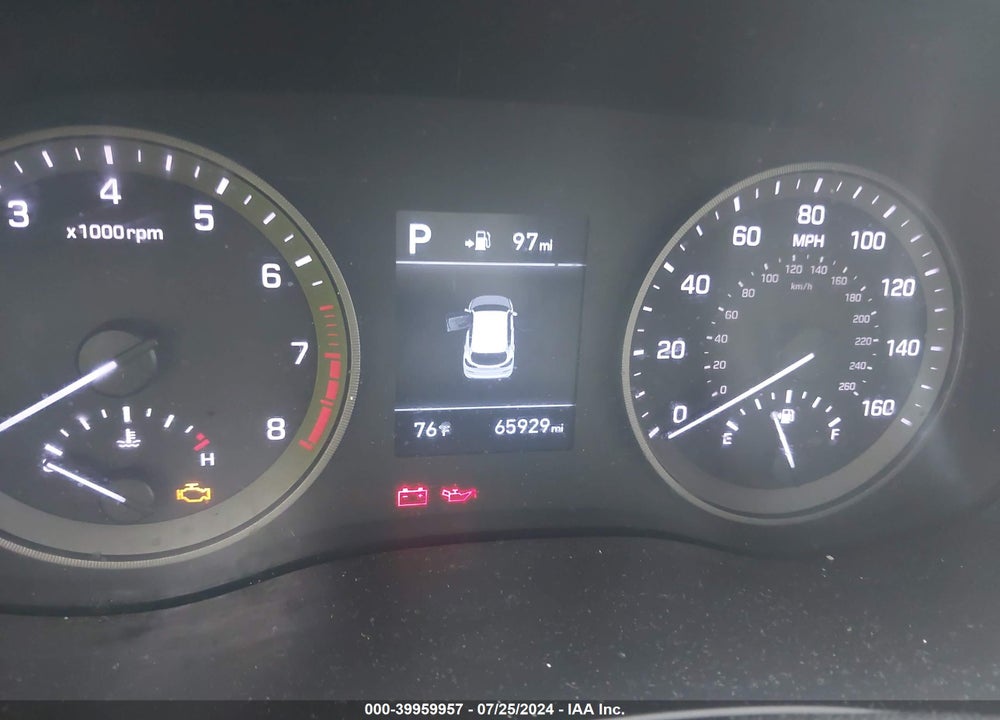 2019 HYUNDAI TUCSON SE VIN: KM8J2CA41KU850065