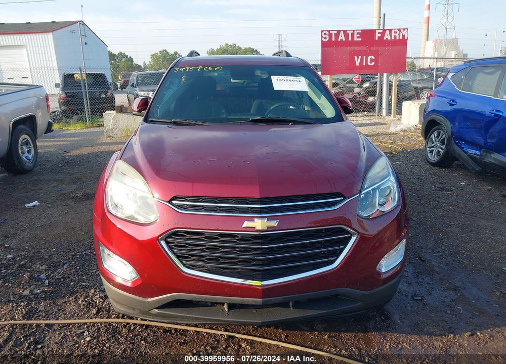 2016 CHEVROLET EQUINOX LT VIN: 2GNALCEK3G6314385