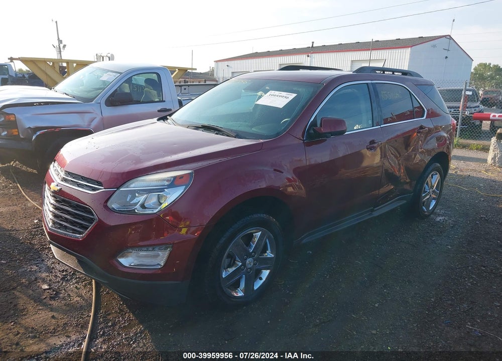 2016 CHEVROLET EQUINOX LT VIN: 2GNALCEK3G6314385