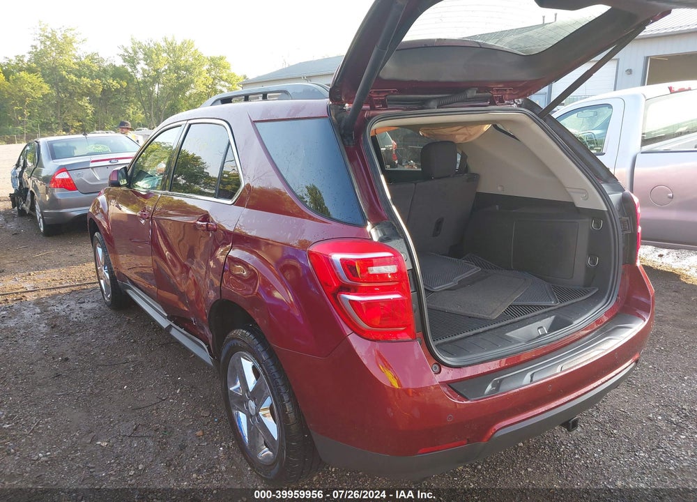 2016 CHEVROLET EQUINOX LT VIN: 2GNALCEK3G6314385