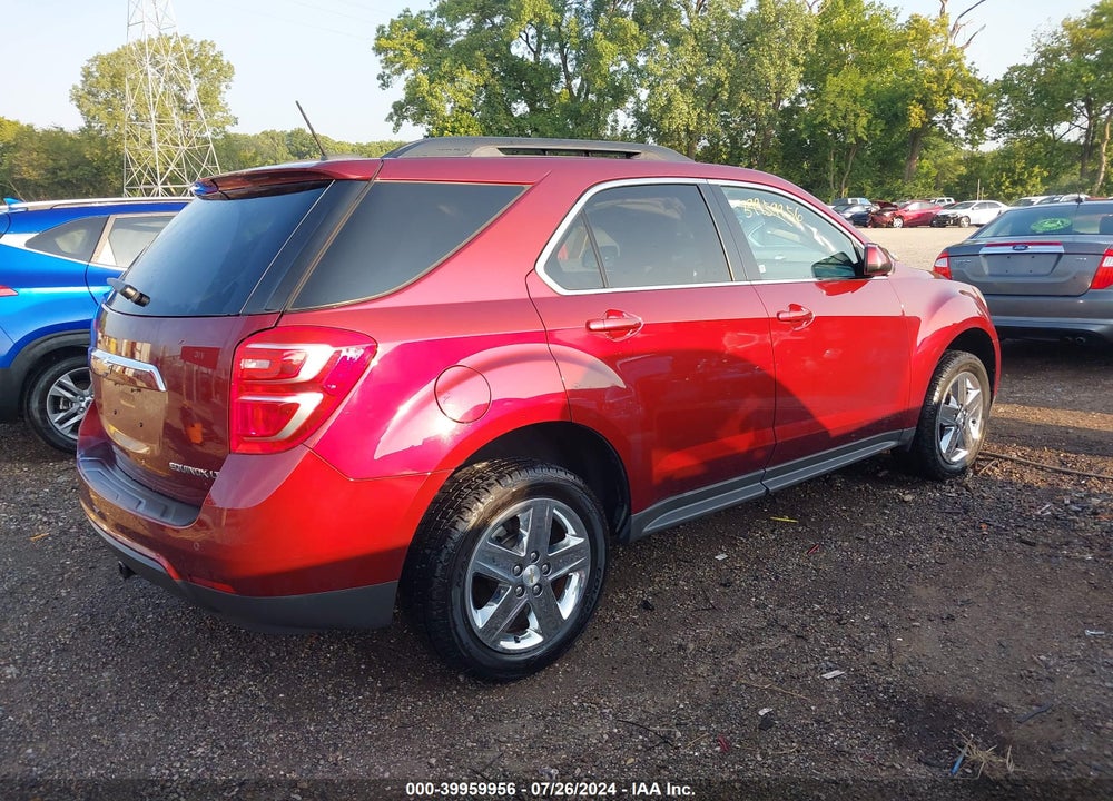 2016 CHEVROLET EQUINOX LT VIN: 2GNALCEK3G6314385
