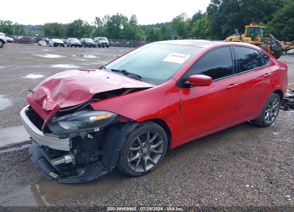 2014 DODGE DART SXT VIN: 1C3CDFBB1ED909890