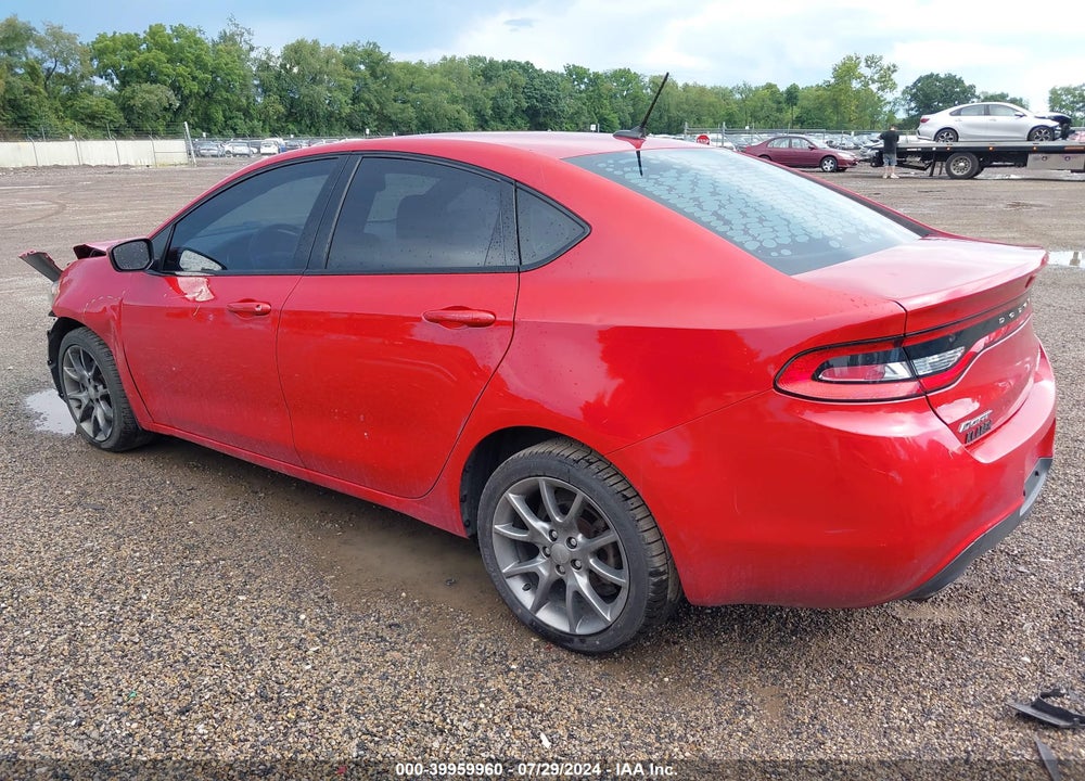 2014 DODGE DART SXT VIN: 1C3CDFBB1ED909890