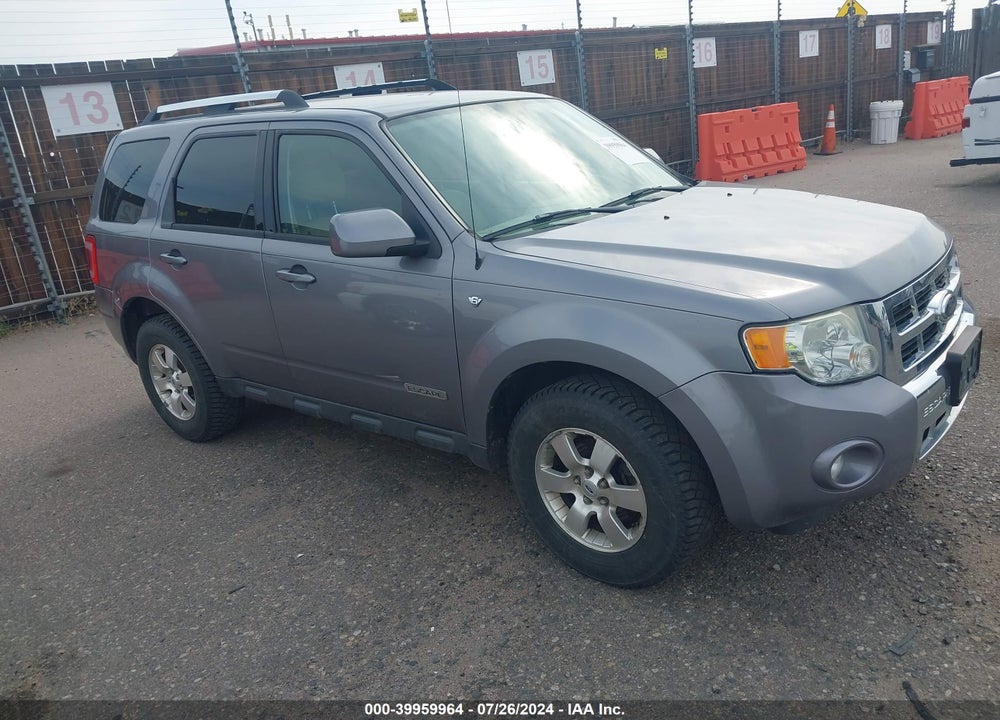 2008 FORD ESCAPE LIMITED VIN: 1FMCU94198KD75096