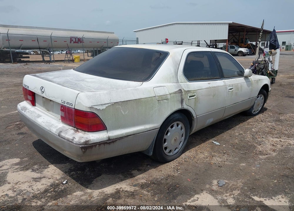 1996 LEXUS LS 400 VIN: JT8BH22F0T0047109