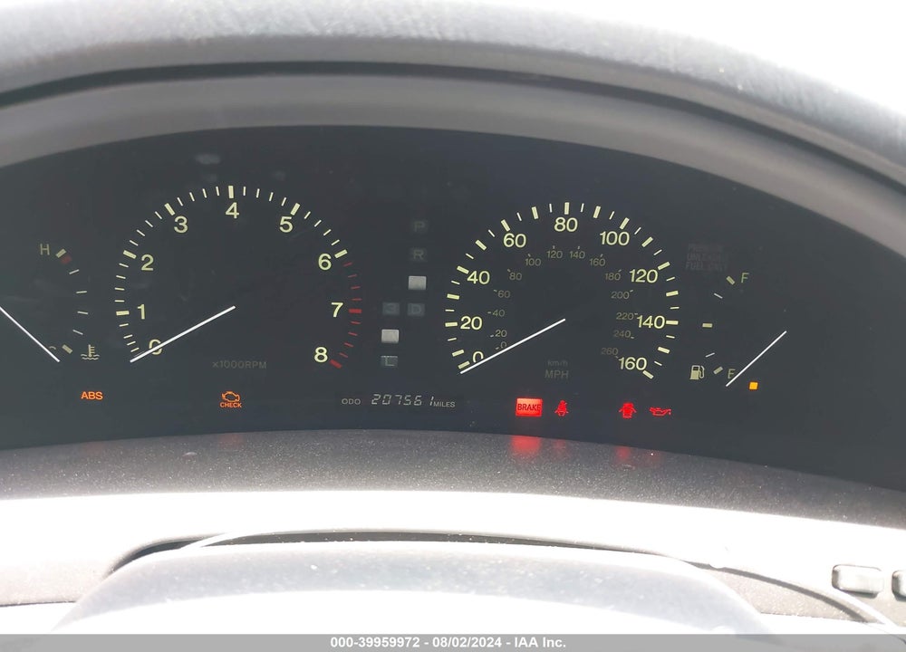 1996 LEXUS LS 400 VIN: JT8BH22F0T0047109
