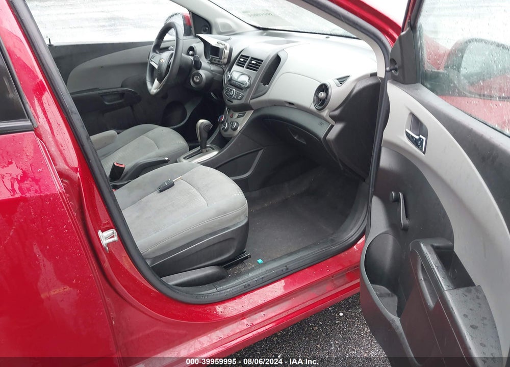 2012 CHEVROLET SONIC 2LS VIN: 1G1JA6SH8C4120366