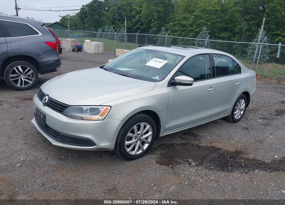 2011 VOLKSWAGEN JETTA 2.5L SE VIN: 3VWDZ7AJ0BM321010