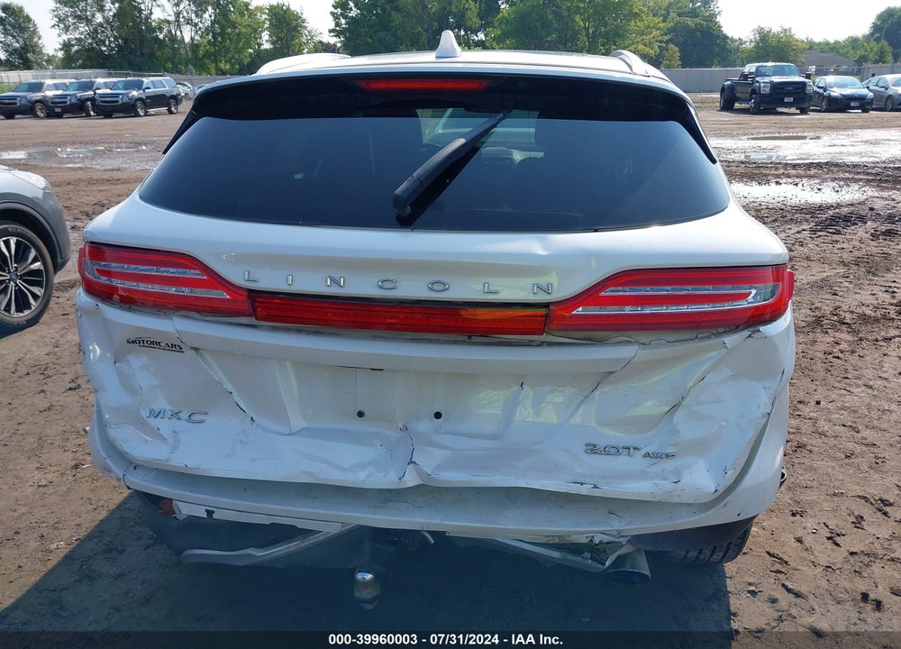 2017 LINCOLN MKC SELECT VIN: 5LMCJ2D96HUL23397