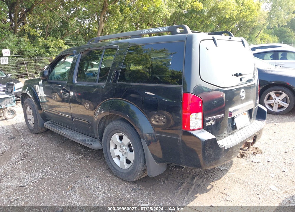 2006 NISSAN PATHFINDER SE VIN: 5N1AR18WX6C654886