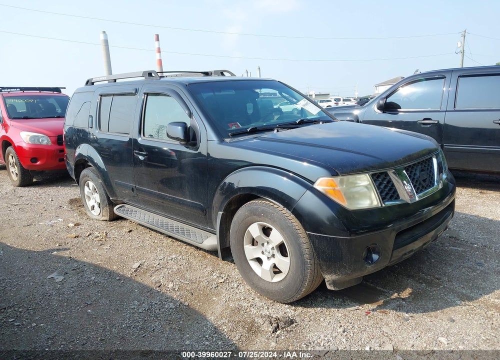 2006 NISSAN PATHFINDER SE VIN: 5N1AR18WX6C654886