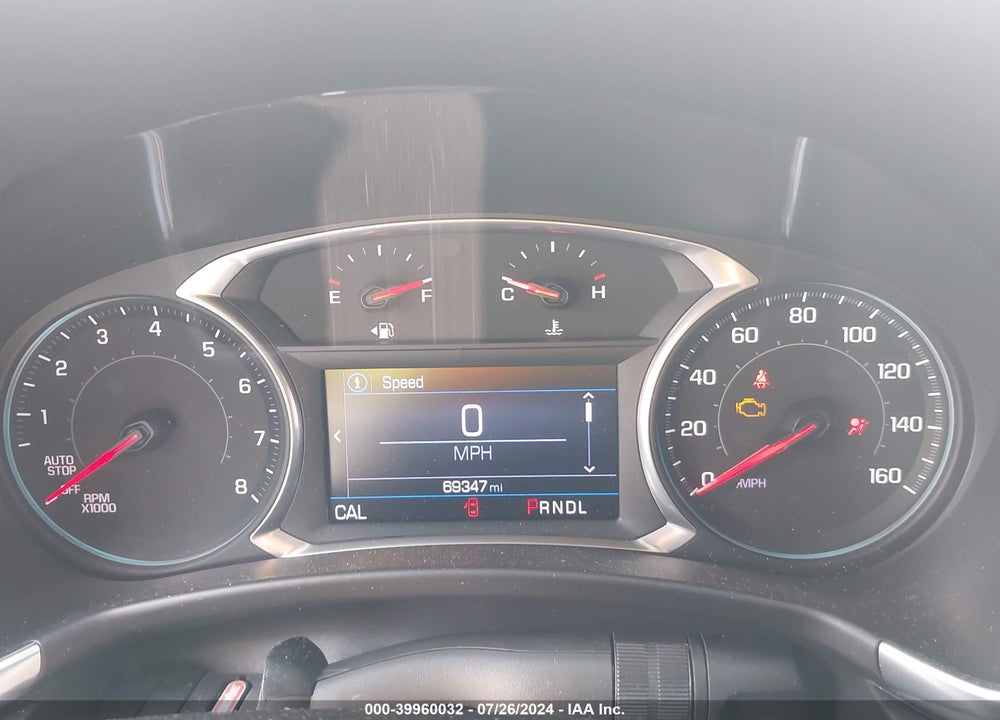 2019 CHEVROLET EQUINOX LT VIN: 2GNAXUEV9K6258000