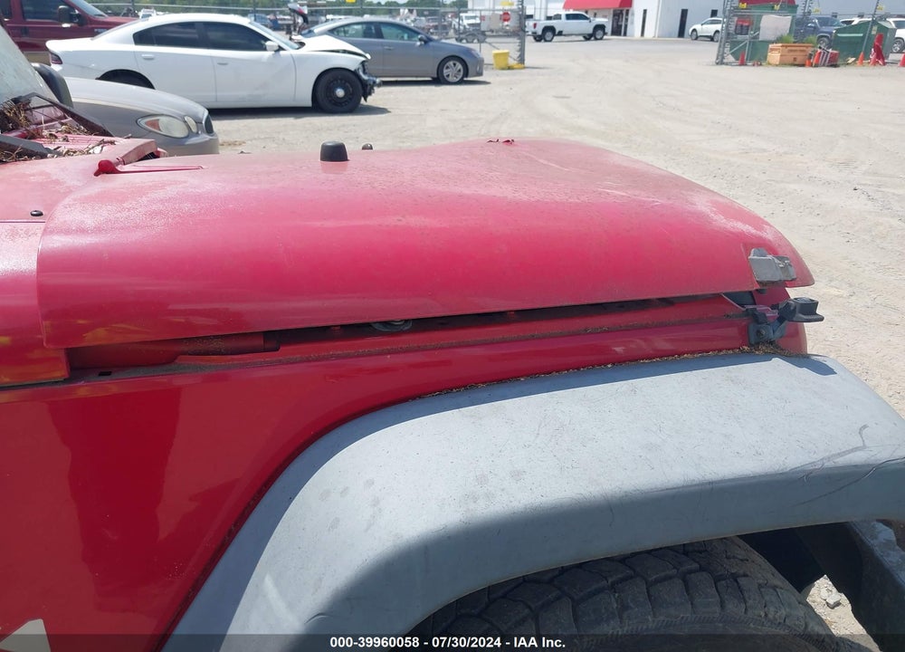 2008 JEEP WRANGLER X VIN: 1J4FA24138L593265