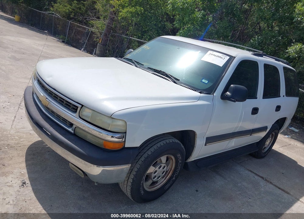 2002 CHEVROLET TAHOE LS VIN: 1GNEC13Z22R269149