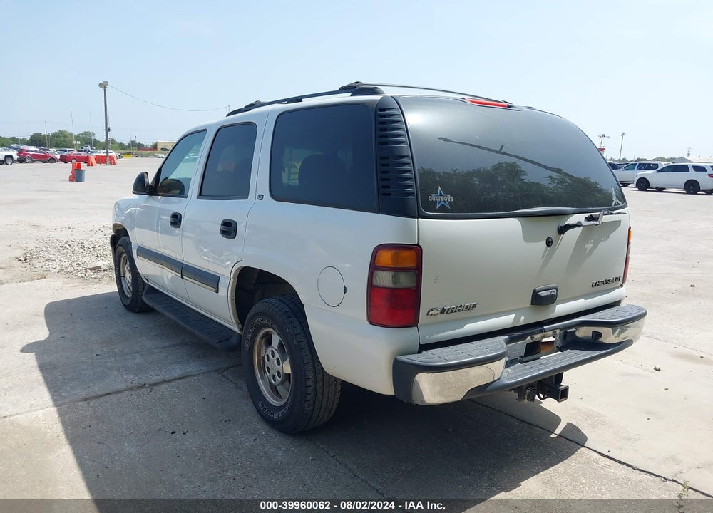 2002 CHEVROLET TAHOE LS VIN: 1GNEC13Z22R269149
