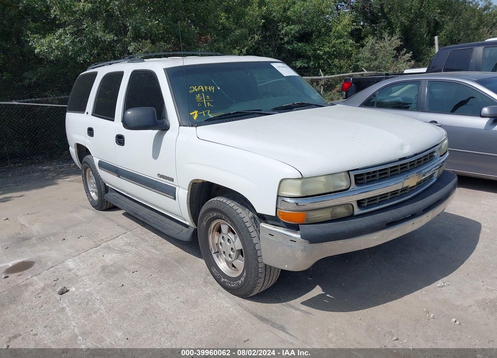 2002 CHEVROLET TAHOE LS VIN: 1GNEC13Z22R269149
