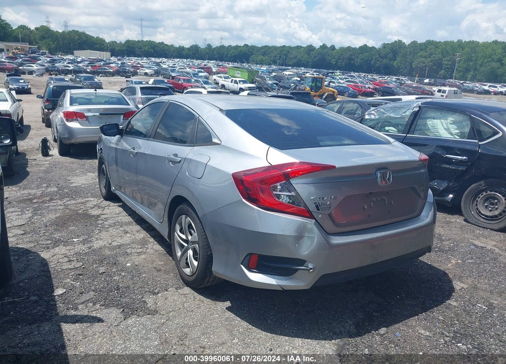 2016 HONDA CIVIC LX VIN: 19XFC2F53GE220704