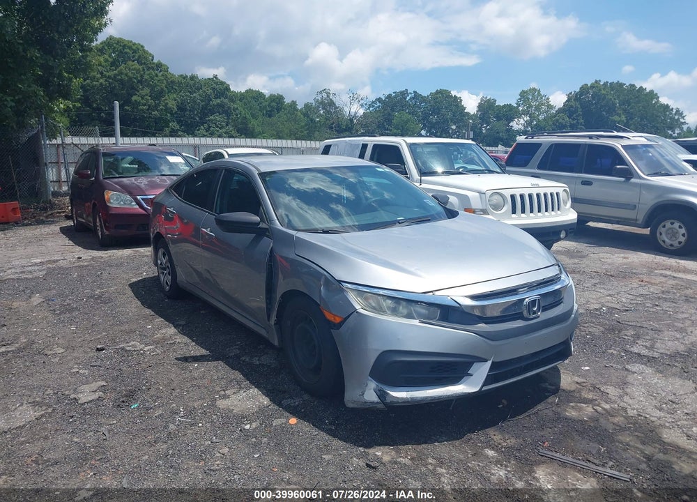 2016 HONDA CIVIC LX VIN: 19XFC2F53GE220704