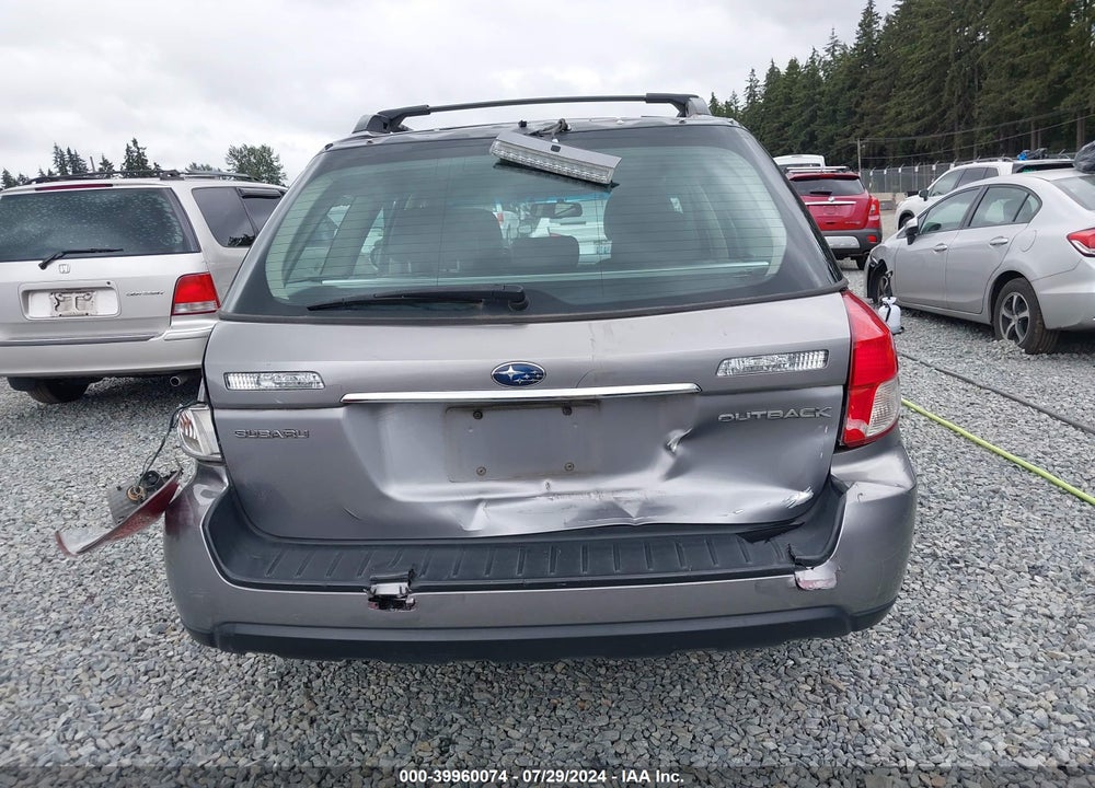 2008 SUBARU OUTBACK 2.5I/2.5I L.L. BEAN EDITION VIN: 4S4BP61C987353559