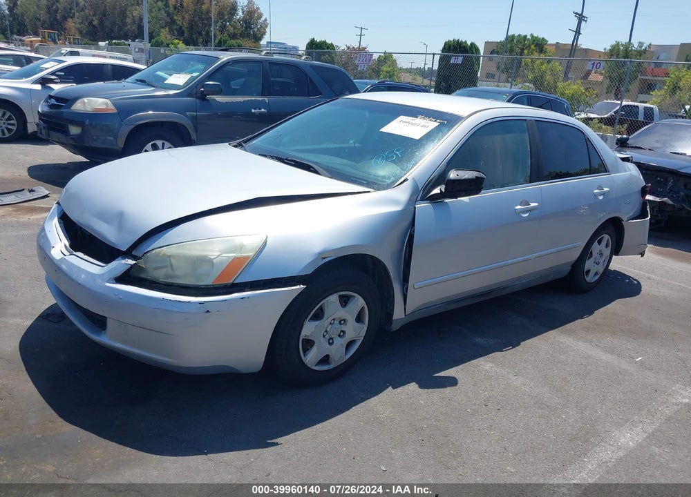 2005 HONDA ACCORD 2.4 LX VIN: 1HGCM564X5A080354