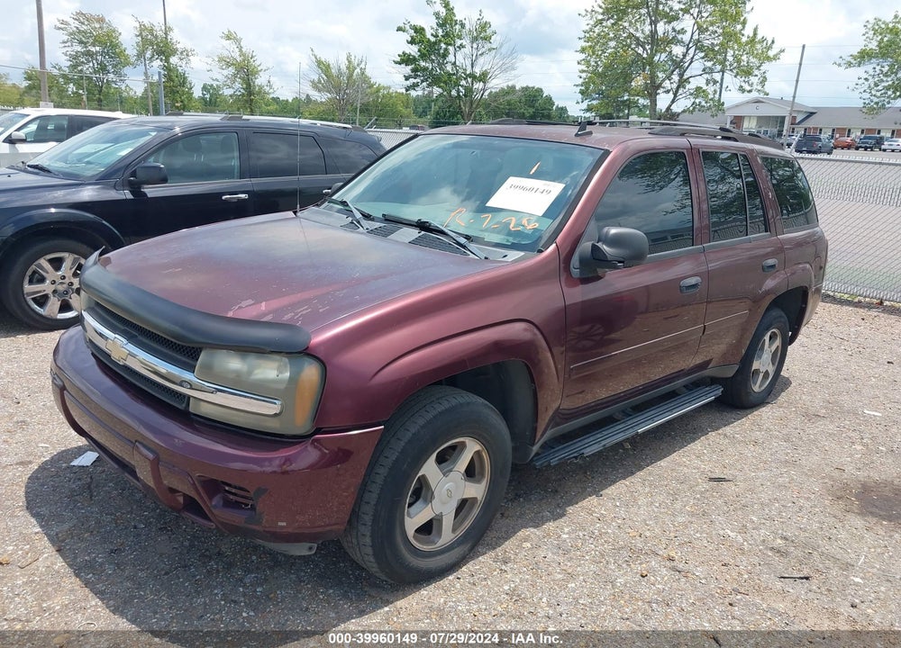 2006 CHEVROLET TRAILBLAZER LS VIN: 1GNDS13S462245189