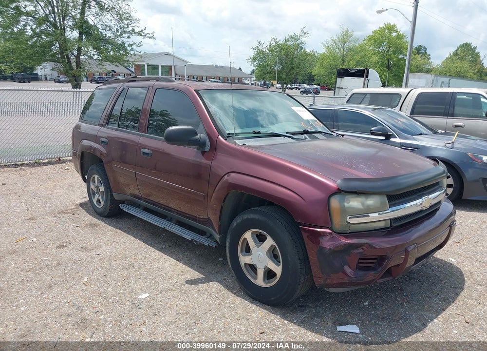 2006 CHEVROLET TRAILBLAZER LS VIN: 1GNDS13S462245189