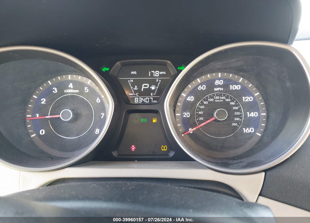 2016 HYUNDAI ELANTRA SE VIN: 5NPDH4AE9GH701659