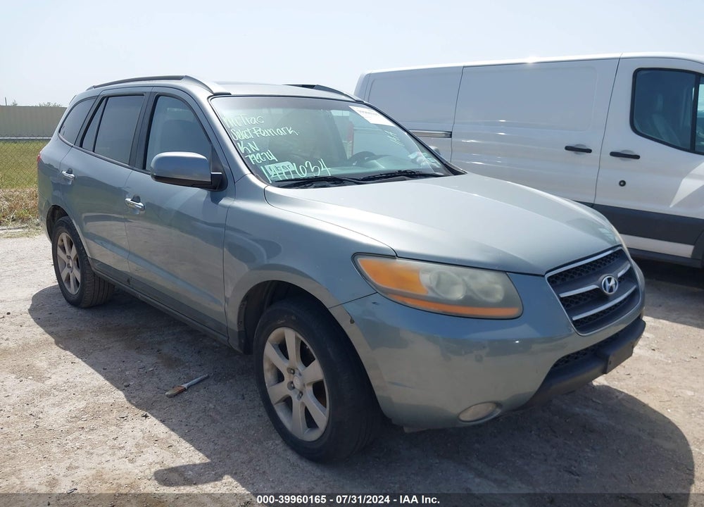 2008 HYUNDAI SANTA FE LIMITED/SE VIN: 5NMSH13E18H140634