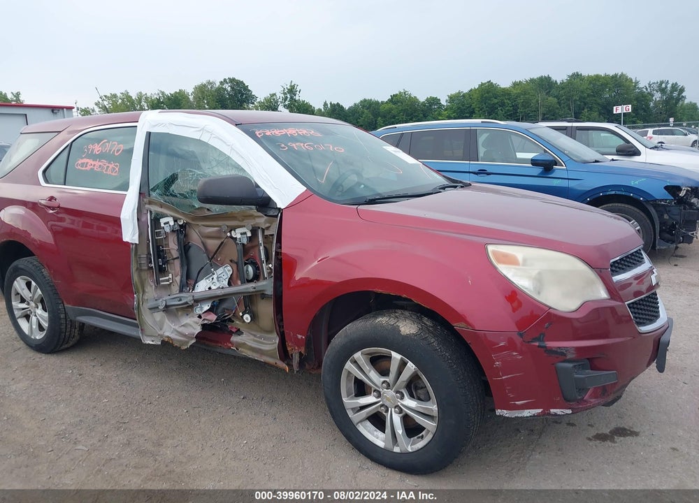 2010 CHEVROLET EQUINOX LS VIN: 2CNALBEW8A6276399