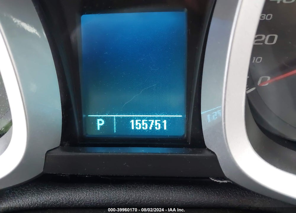 2010 CHEVROLET EQUINOX LS VIN: 2CNALBEW8A6276399