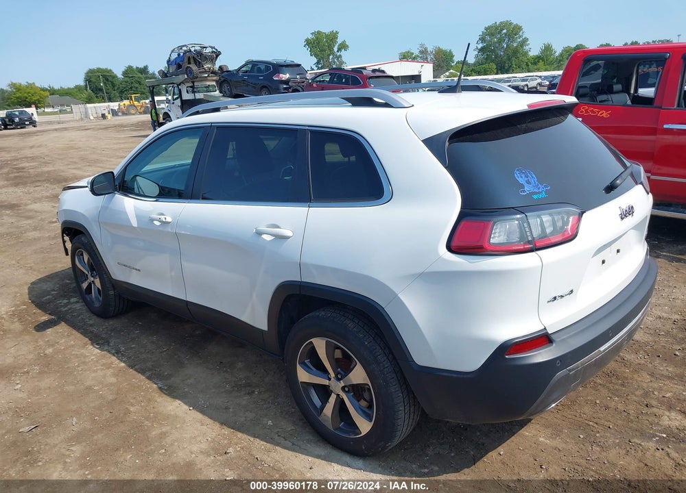 2019 JEEP CHEROKEE LIMITED 4X4 VIN: 1C4PJMDX0KD217229