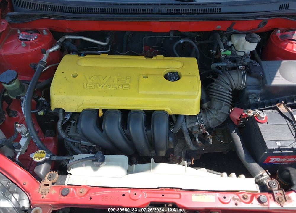 2005 TOYOTA COROLLA S VIN: 2T1BR32E35C320323