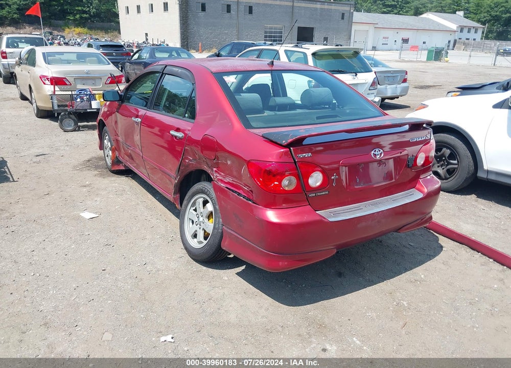 2005 TOYOTA COROLLA S VIN: 2T1BR32E35C320323