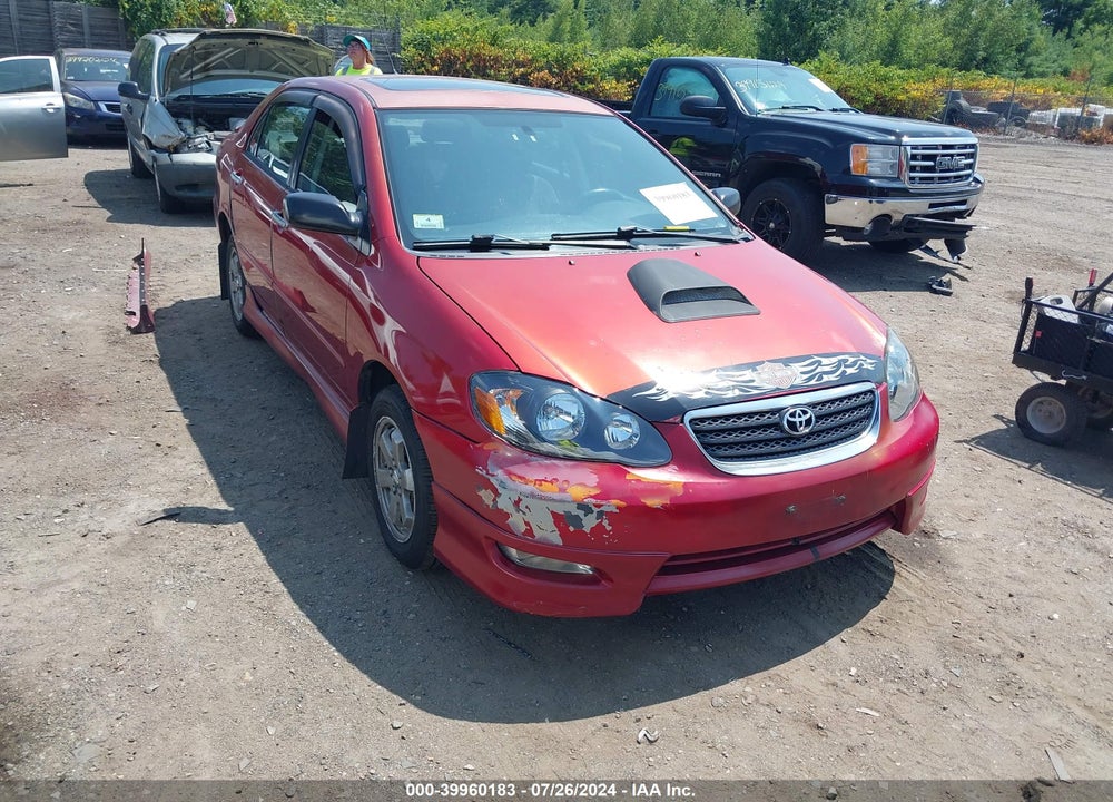 2005 TOYOTA COROLLA S VIN: 2T1BR32E35C320323