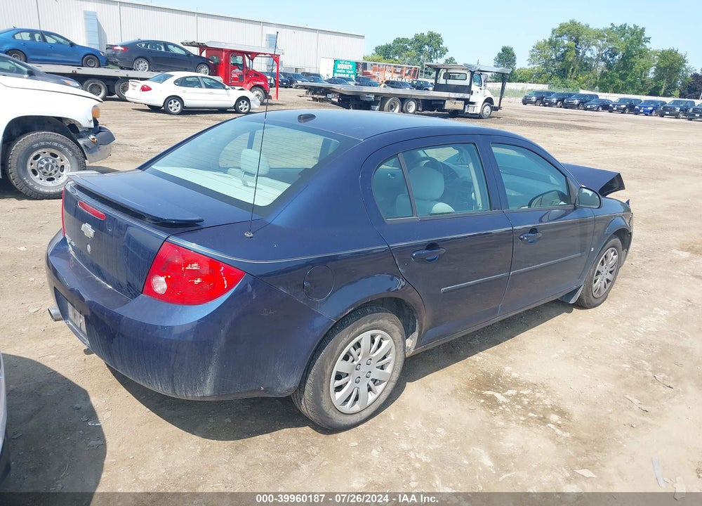 2009 CHEVROLET COBALT LS VIN: 1G1AS58HX97253927