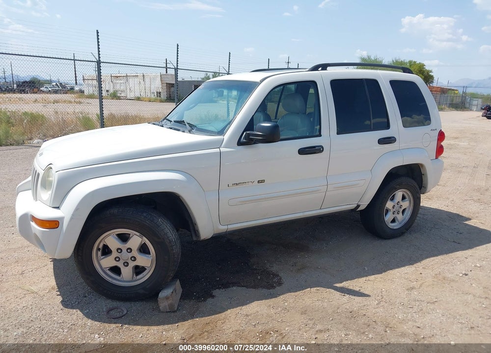 2002 JEEP LIBERTY LIMITED EDITION VIN: 1J4GL58K12W203062