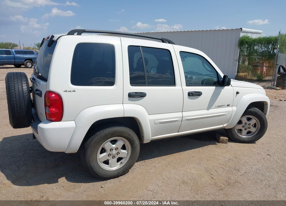 2002 JEEP LIBERTY LIMITED EDITION VIN: 1J4GL58K12W203062